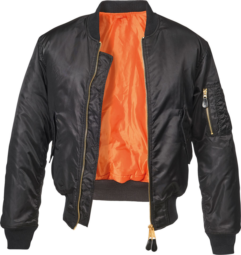 Brandit MA1 Classic Jacke, schwarz, Größe S