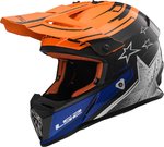 LS2 Fast MX437 Core Motocross Hjelm