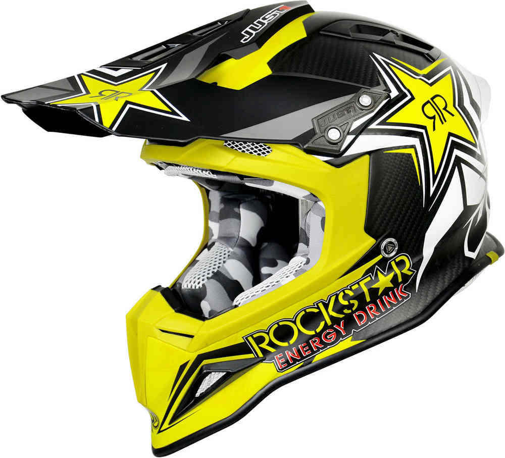 Just1 J12 Rockstar 2.0 Motorcross helm