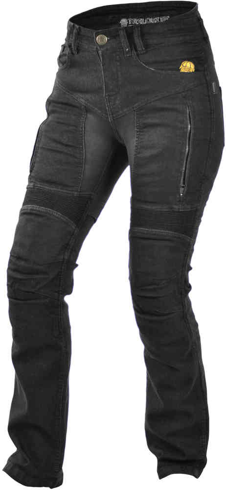 Trilobite Parado Black Damer Motorsykkel Jeans