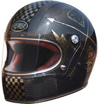 Premier Trophy Carbon NX Gold Chromed Helmet
