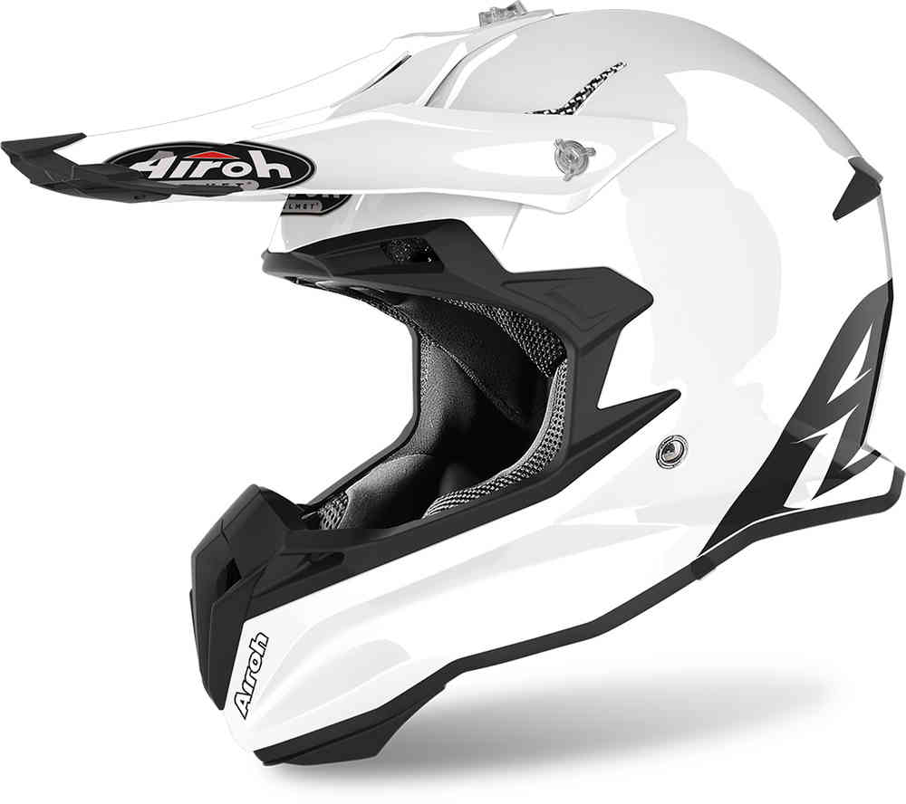 Airoh Terminator Open Vision Motocross Helmet White
