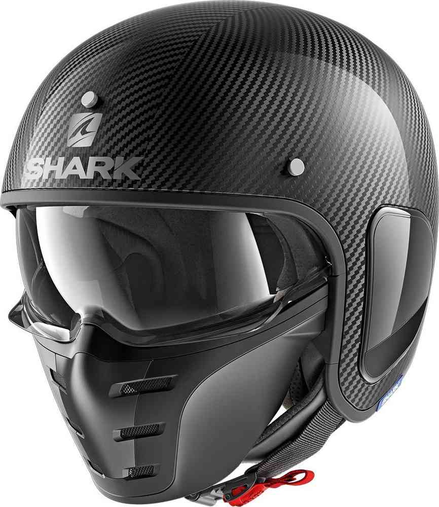 Shark-S-Drak Carbon ジェット ヘルメット - ベストプライス ▷ FC-Moto