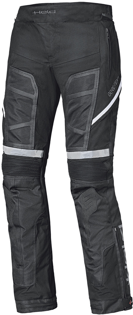 Held AeroSec Base Gore-Tex Damen Textilhose, schwarz-weiss, Größe L