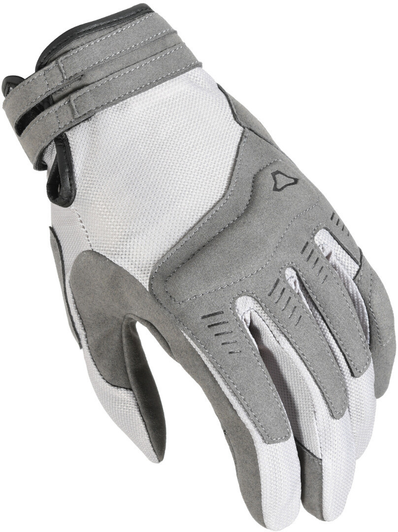 Macna Darko Motorrad Handschuhe, grau, Größe XL