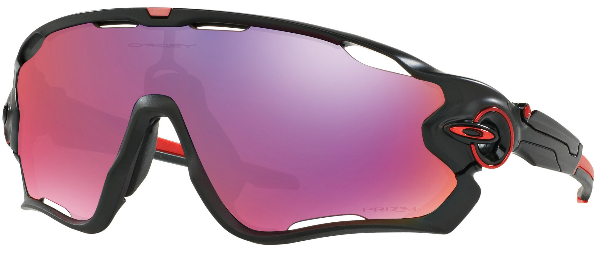 Oakley Jawbreaker Prizm Road Sonnenbrille, schwarz-rot