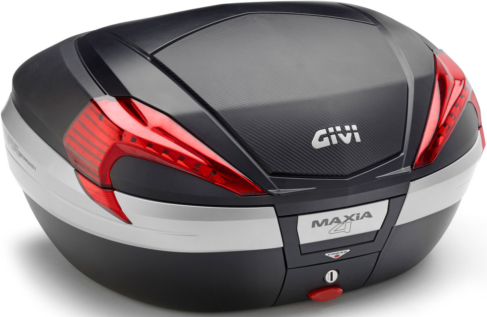 Image of GIVI Monokey® V56 Maxia 4 Topcase, nero-rosso