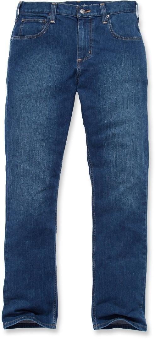 Image of Carhartt Rugged Flex Relaxed Straight Jeans, blu, dimensione 32