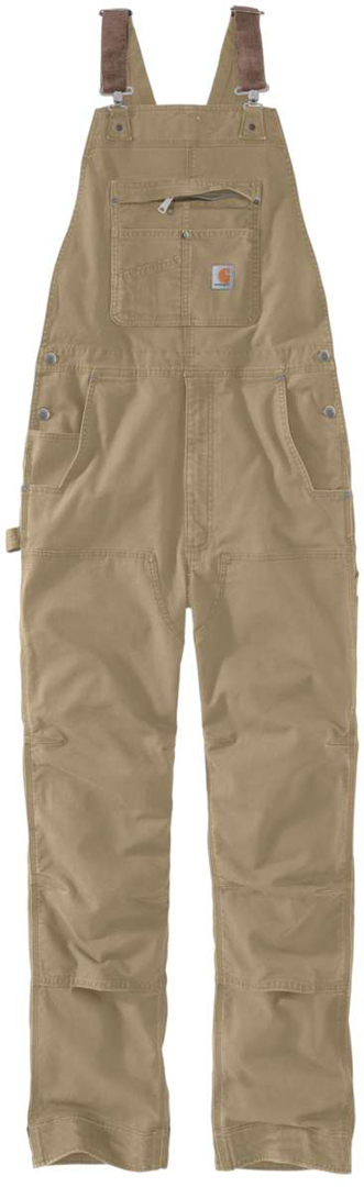 Carhartt Rugged Flex Rigby Bib Samlede, grøn-brun, størrelse 36