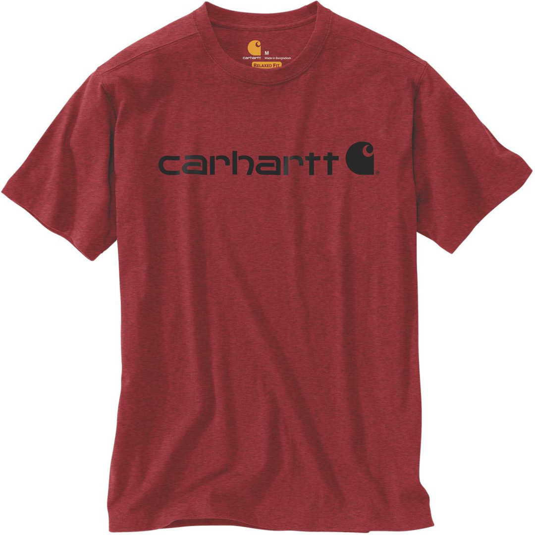 Carhartt EMEA Core Logo Workwear Short Sleeve T-Shirt, red, Size XS, XS Red unisex