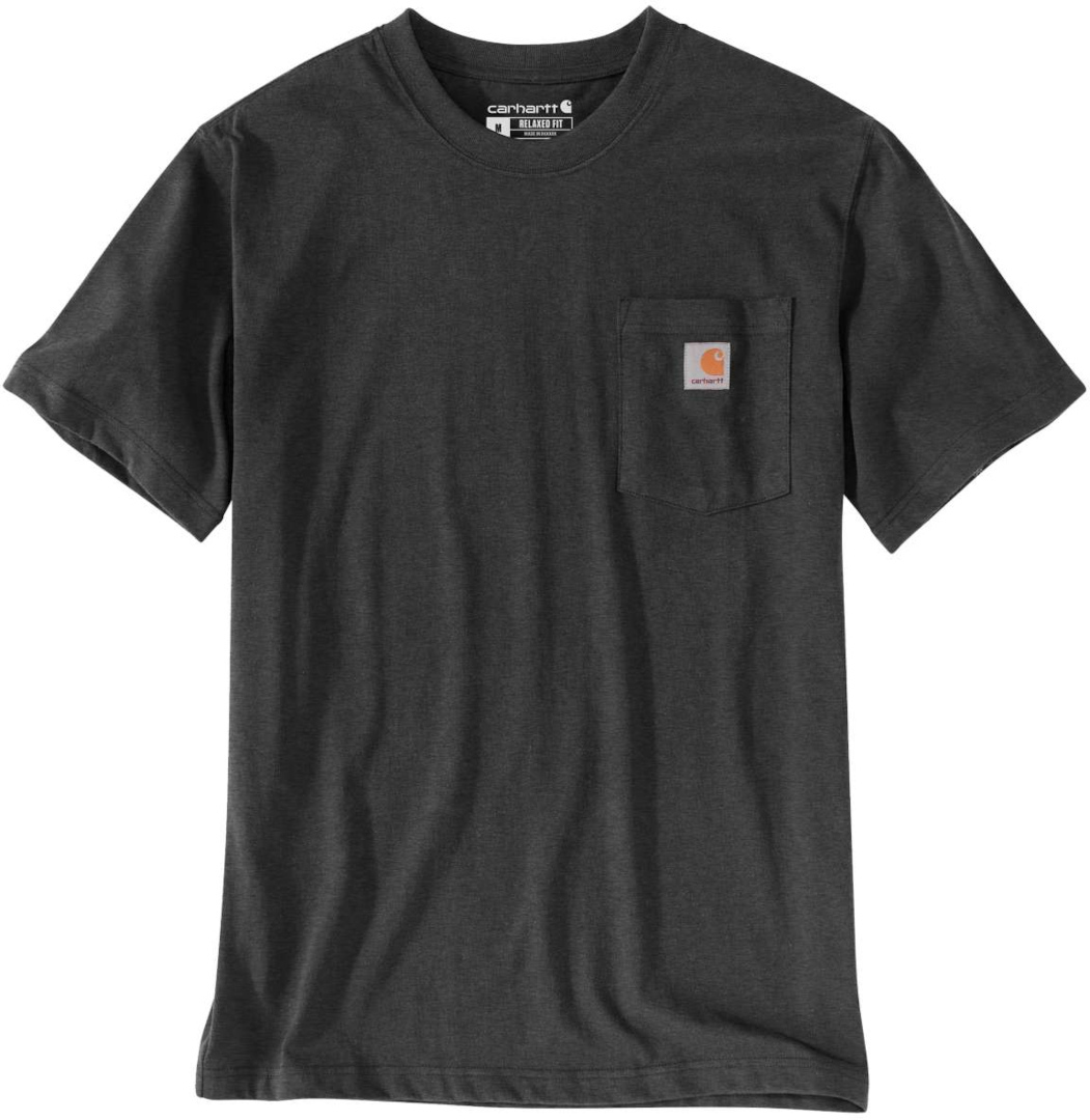 Carhartt Workwear Pocket T-Shirt, grey, Size S, S Grey unisex