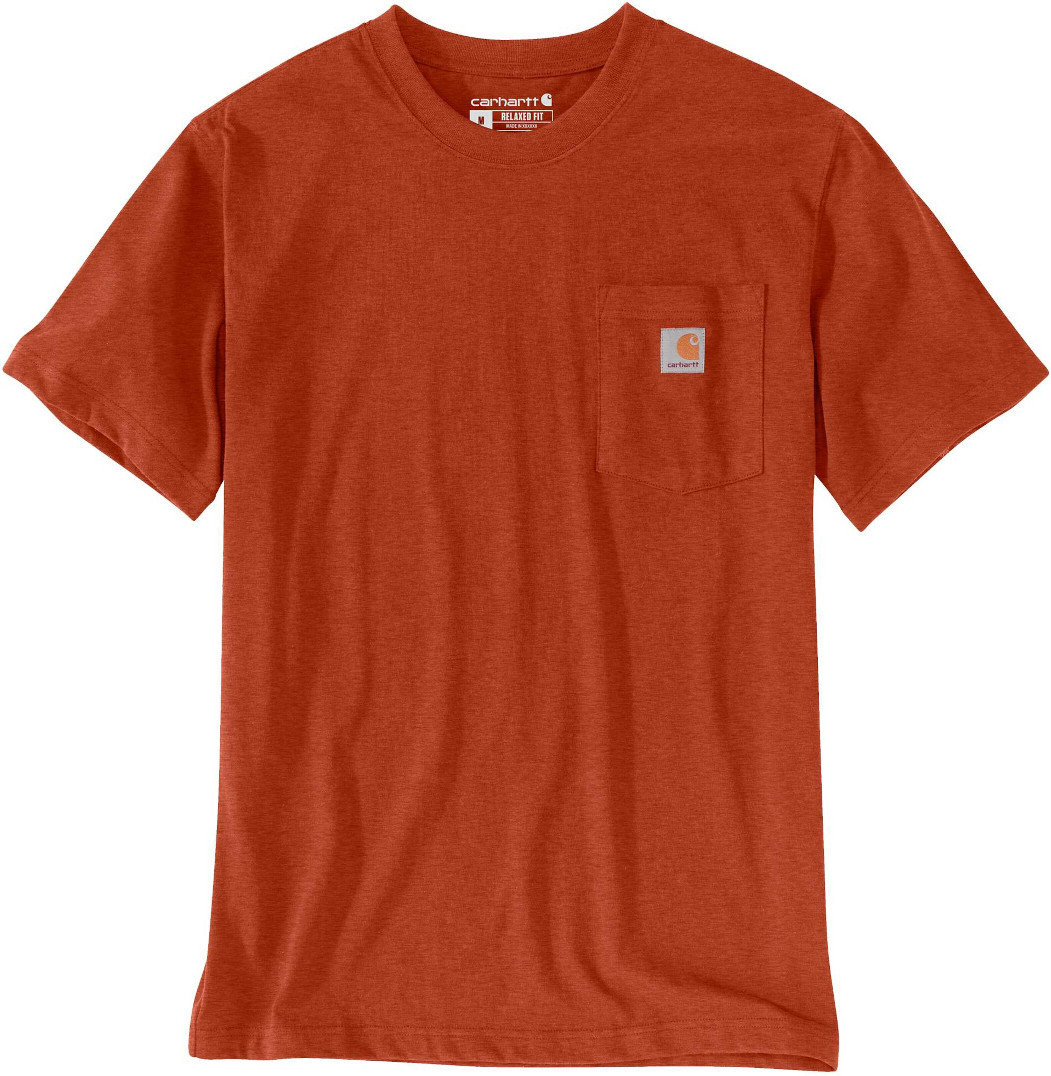 Carhartt Workwear Pocket T-Shirt, red, Size S, S Red unisex