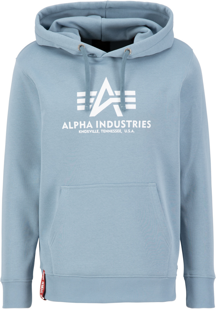 Alpha Industries Basic Hoodie, grijs-blauw, afmeting 2XL