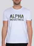 Alpha Industries Camo Print 티셔츠