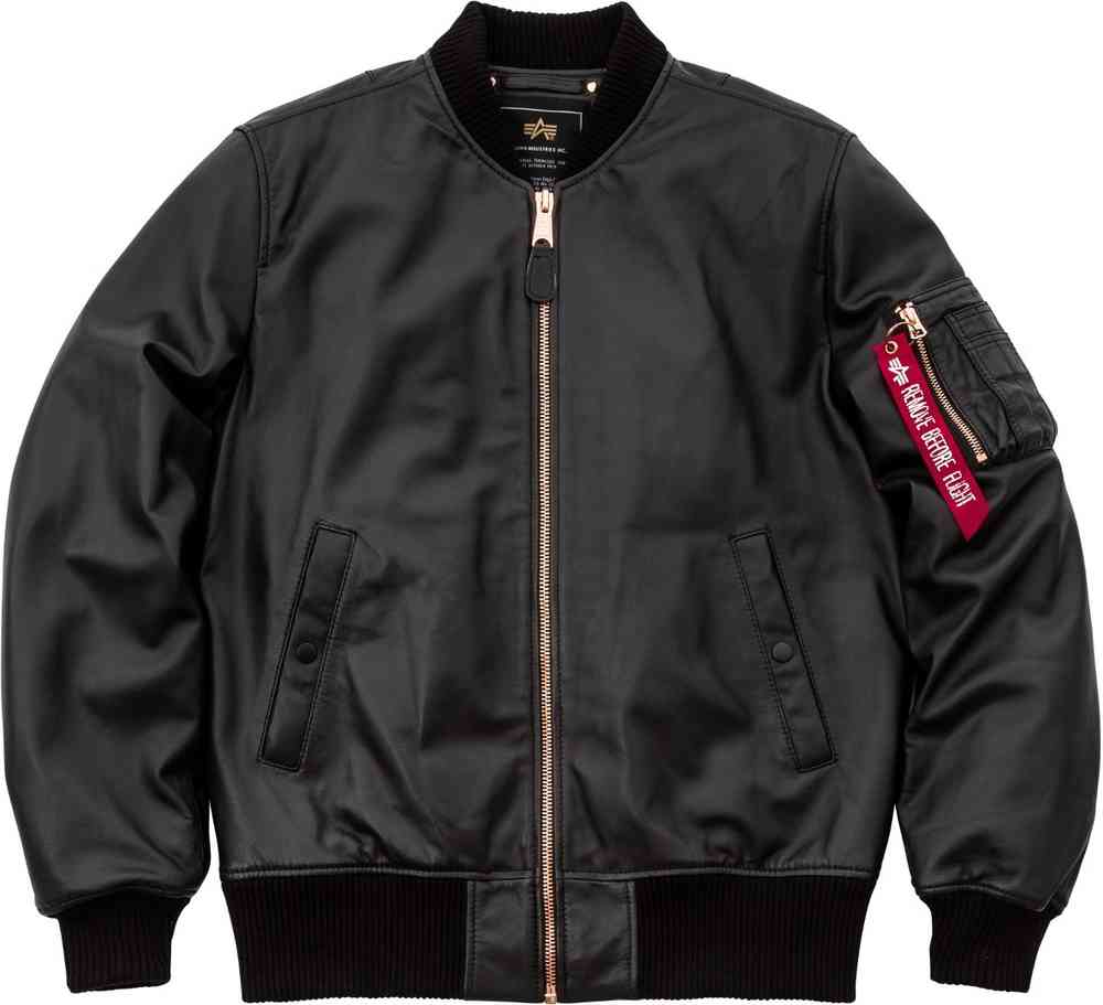 Alpha Industries MA-1 VF PM Leather Jacket - buy ▷ FC-Moto
