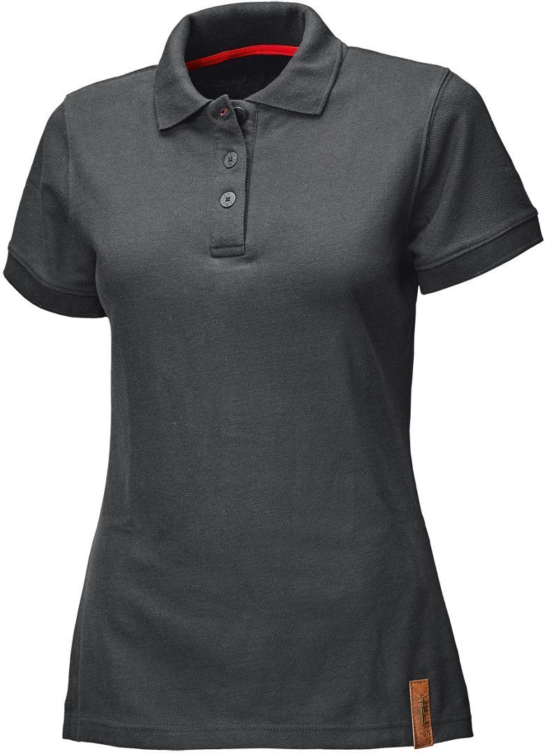 Held Bikers Damen Polo Hemd, schwarz, Größe 2XL