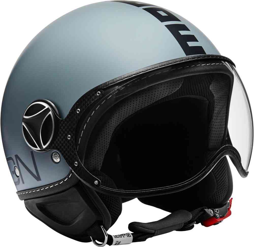 MOMO FGTR Classic Grey Matt Jet Helmet 그레이 매트 제트 헬멧