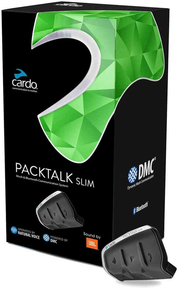 Cardo Packtalk Slim Duo / JBL Komunikační systém Double Pack