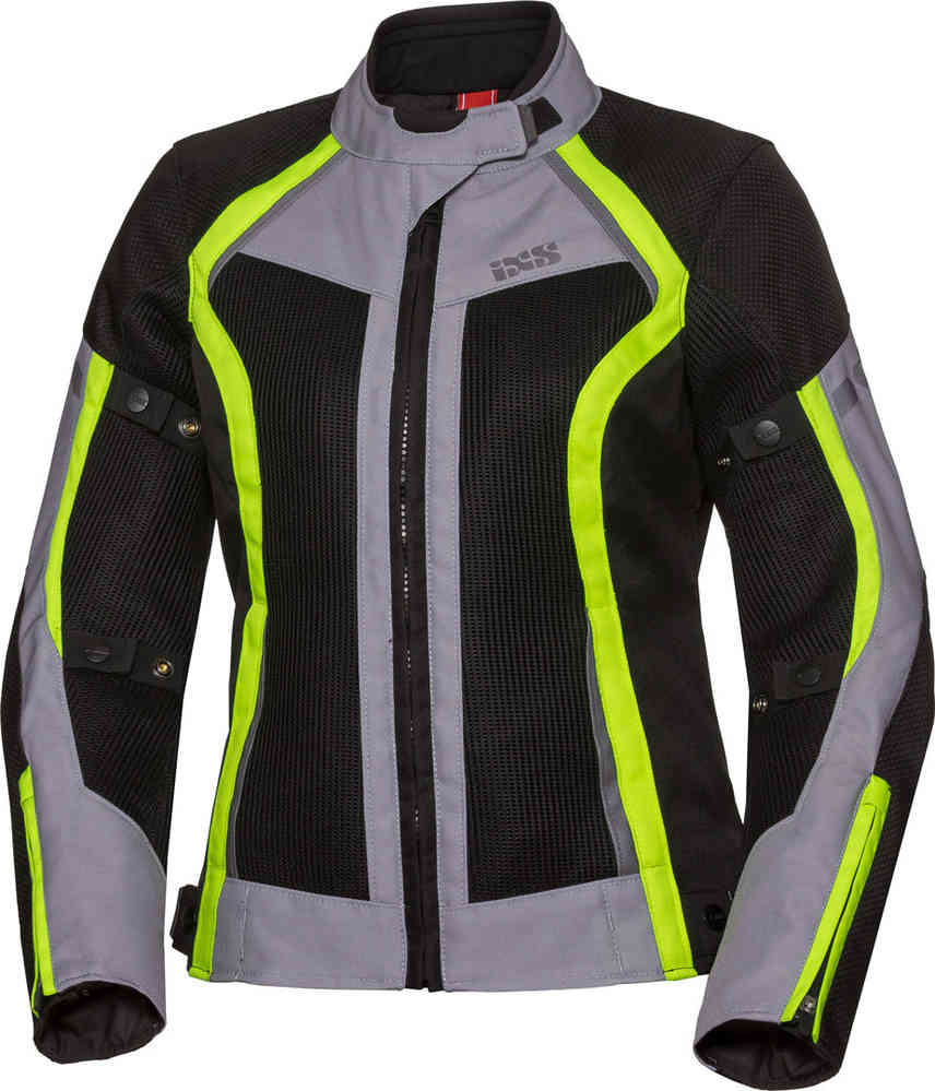 IXS Sport Andorra-Air 여성 오토바이 섬유 재킷