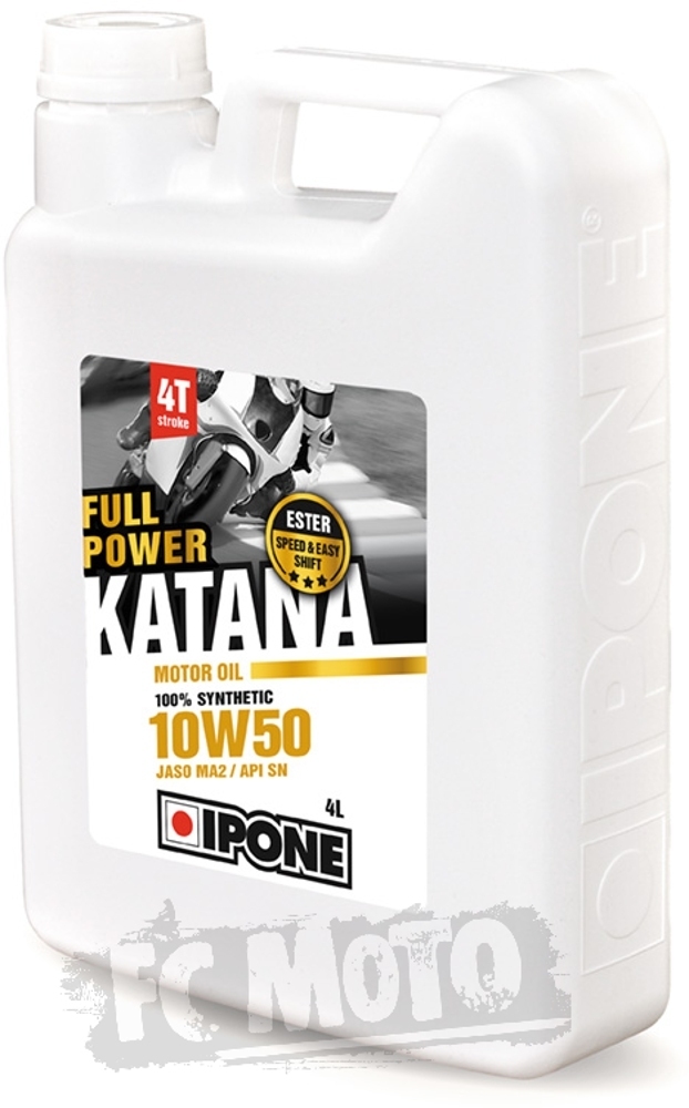 IPONE Full Power Katana 10W-50 모터 오일 4 리터
