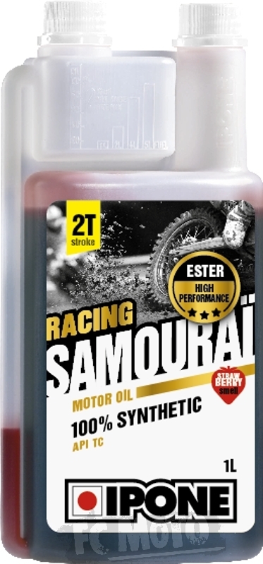 IPONE Samourai Racing 2T Huile moteur 1 litre fraise - meilleurs