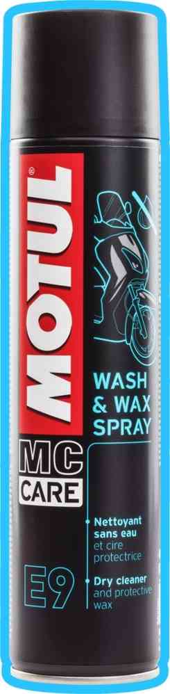 MOTUL MC Care E9 Wash And Wax Dry Cleaner Spray de 400 ml