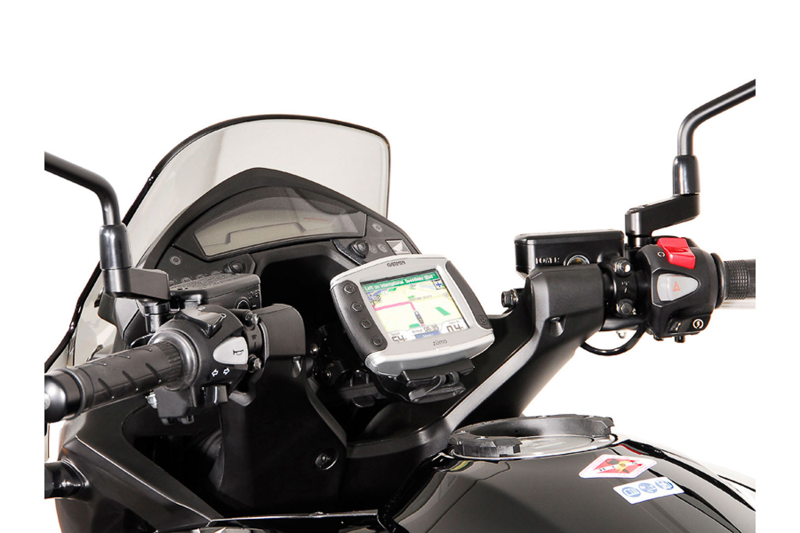 SW-Motech Honda VFR800X Crossrunner コックピット用GPSマウント