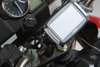 Mocowanie GPS SW-Motech do kierownicy - czarne. Suzuki V-Strom 650 (17-) / 1000 (14-16).