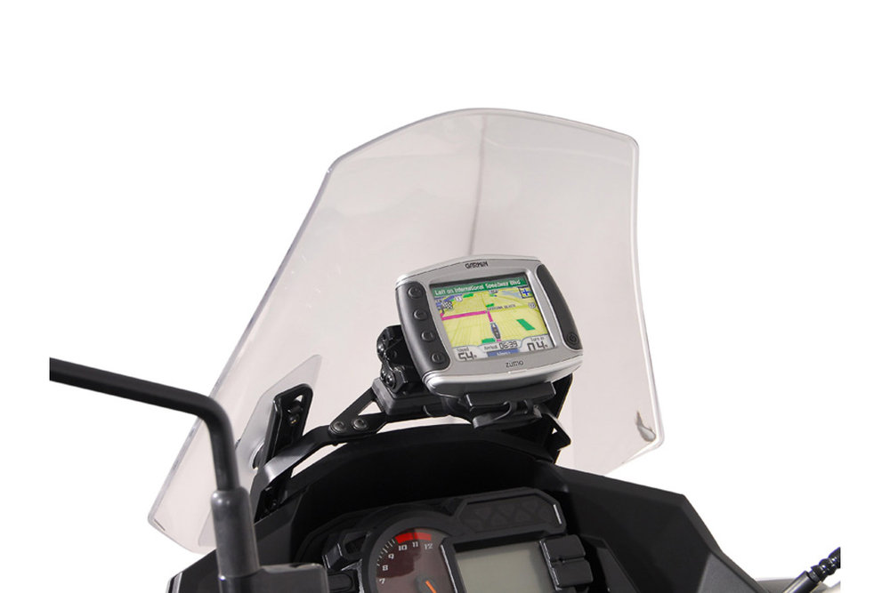 SW-Motech 조종석용 GPS 마운트 - 블랙. 가와사키 Versys 1000 (12-14).