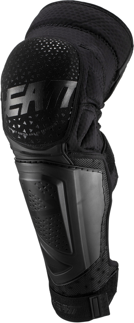 Leatt 3DF Hybrid EXT Motocross Knie-/Schienbeinschoner, schwarz, Größe S M