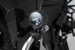 SW-Motech EVO 안개등 세트 유니버셜 - 블랙. 조명용 크래시 바 클램프 포함.