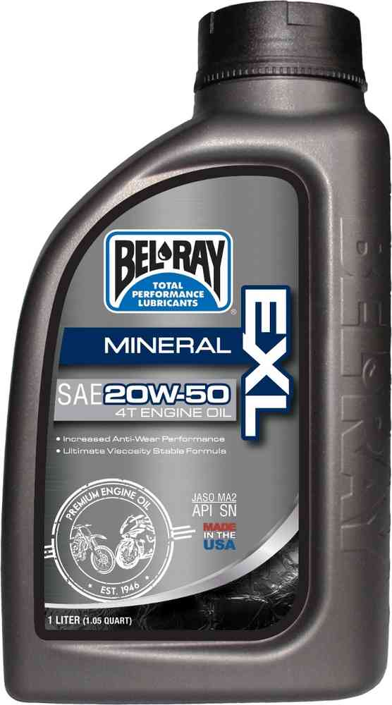 Bel-Ray EXL 20W-50 Motorové oleje 1 litr