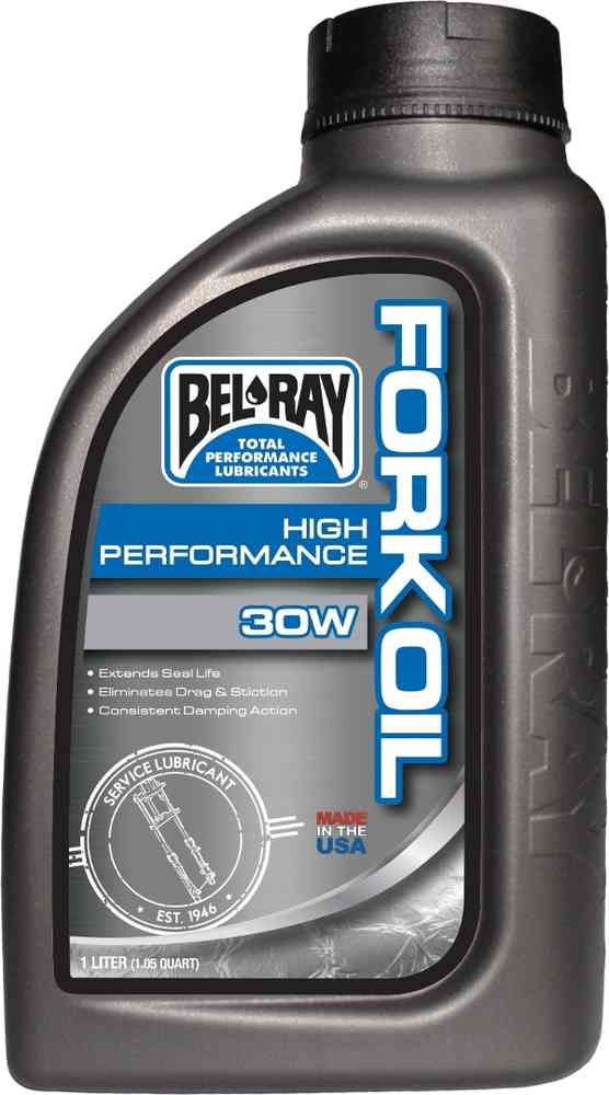 Bel-Ray High Performance 30W Forgaffel olie 1 Liter