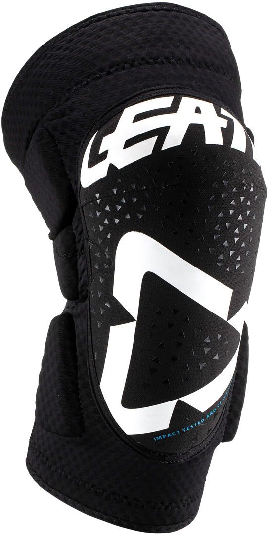 Leatt 3DF 5.0 Motocross Knieprotektoren, schwarz-weiss, Größe L XL
