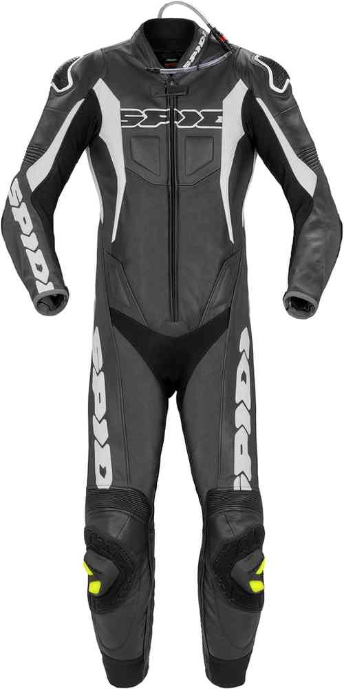 Spidi Sport Warrior Pro 穿孔一件摩托車皮套裝