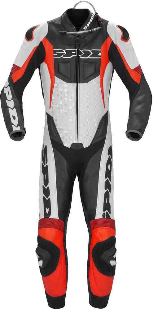 Spidi Sport Warrior Pro 穿孔一件摩托車皮套裝