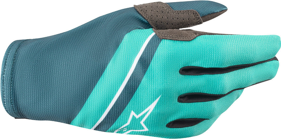Alpinestars Aspen Plus Bicycle Gloves, green-blue, Size L, green-blue, Size L
