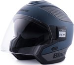 Blauer Solo 제트 헬멧