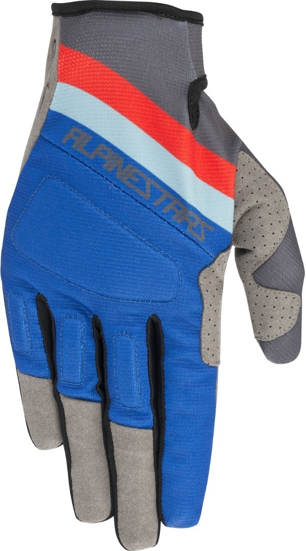 Alpinestars Aspen Pro Bicycle Gloves, red-blue, Size L, red-blue, Size L