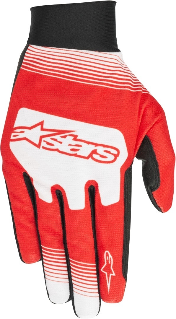 Alpinestars Teton Plus Bicycle Gloves, white-red, Size XL, white-red, Size XL