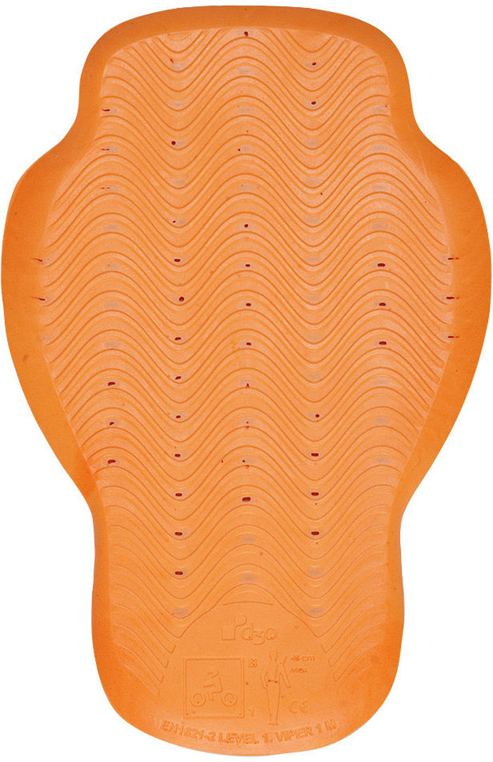 Icon D3O® Viper 1 Terug beschermer, oranje, afmeting S