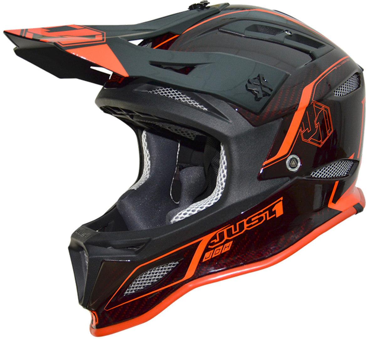 Just1 JDH Assault Mips Downhill Helmet, black-red, Size 2XL, black-red, Size 2XL