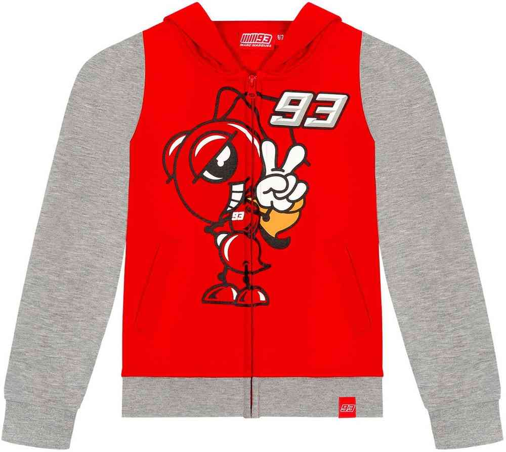 GP-Racing 93 Cartoon Ant Contrast Sleeves 키즈 후디