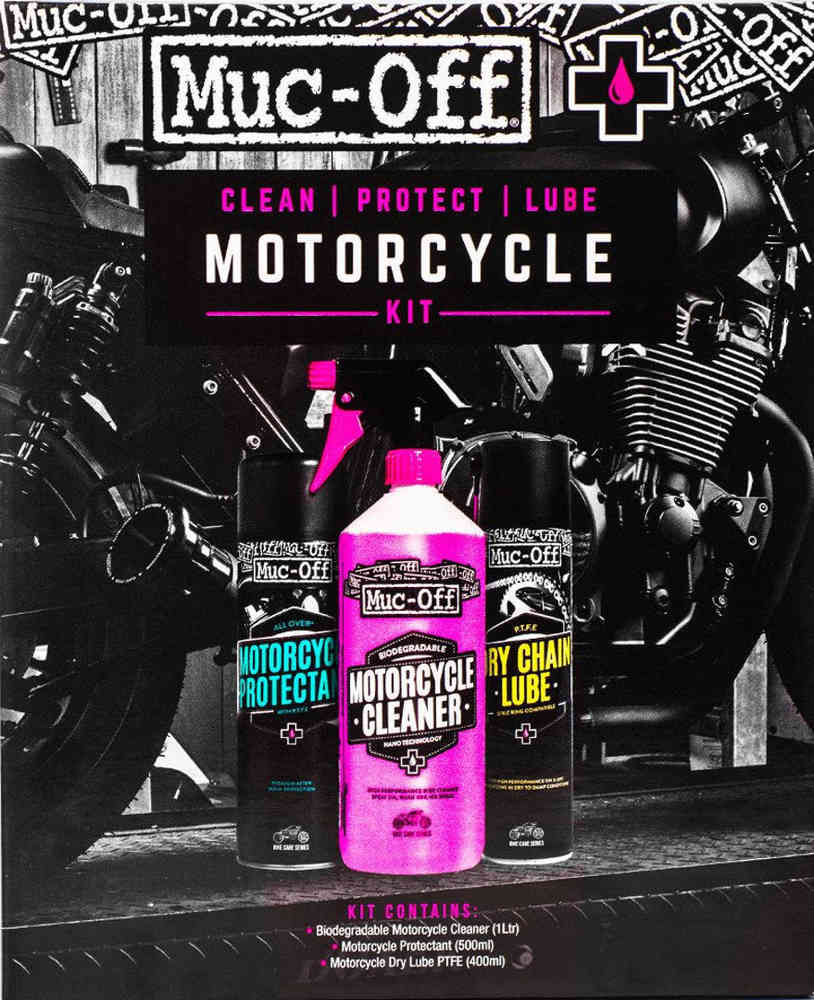Muc-Off Kit per la cura / pulizia del motociclo - il miglior
