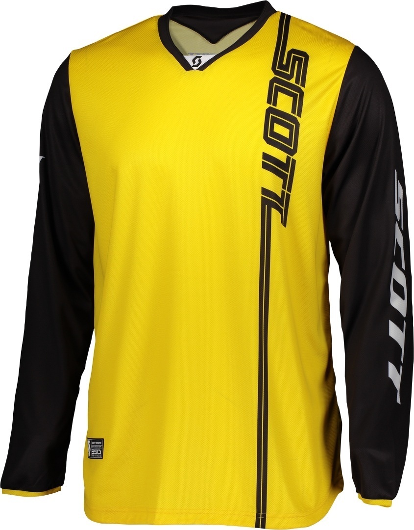 Scott 350 Swap Motocross Jersey, sort-gul, størrelse L