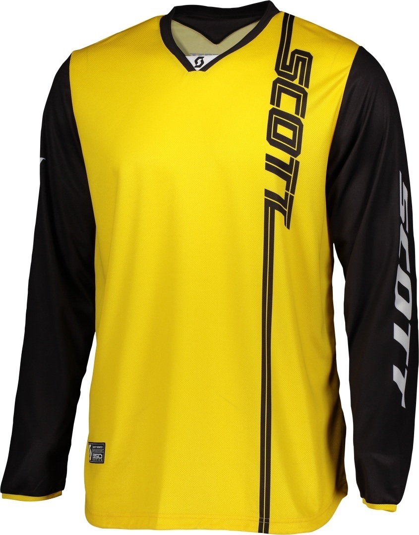 Scott 350 Swap Motocross Jersey, black-yellow, Size M, black-yellow, Size M