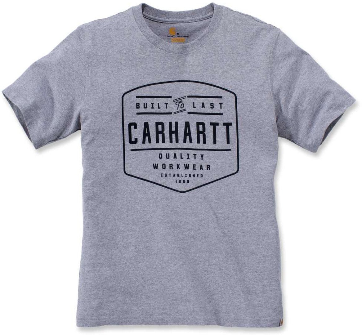 Carhartt Workwear Build By Hand T-Shirt, grey, Size L, L Grey unisex