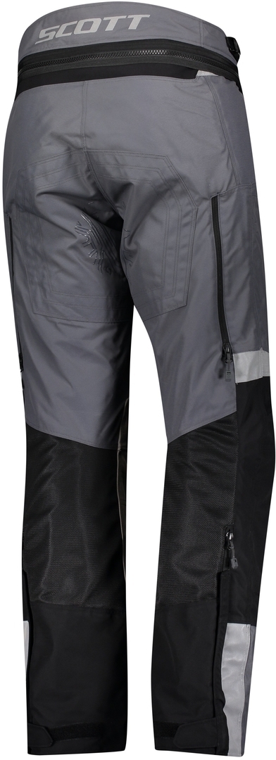 Photos - Motorcycle Clothing Scott Dualraid Dryo Motorcycle Textile Pants, black-grey, Size S 