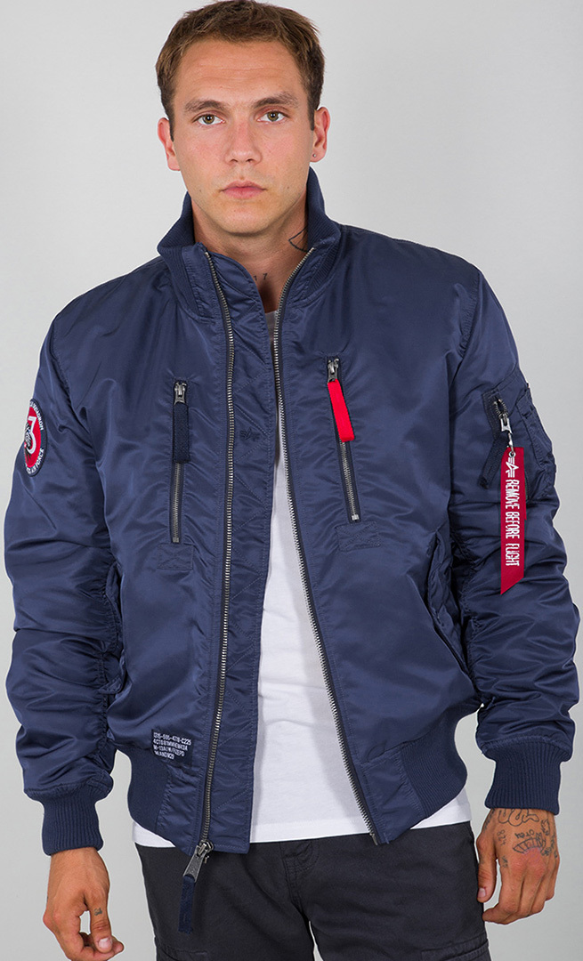 Alpha Industries RBF Jacka, blå, storlek S