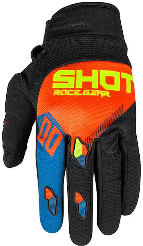 Shot Neon Contact Trust Motorcross handschoenen